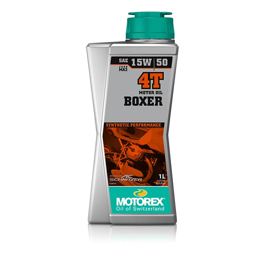 Aceite Motor BOXER 4T 15W50 1L Motorex MT015H004T