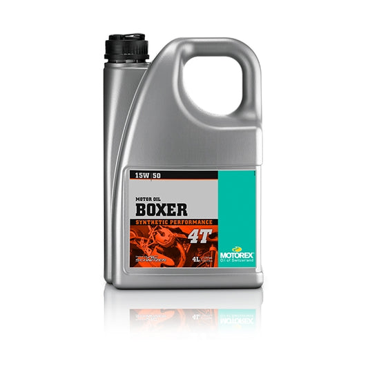 Aceite Motor BOXER 4T 15W50 4L Motorex MT015I004T