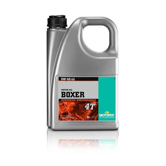 Aceite Motor BOXER 4T 5W40 4L Motorex MT013I004T