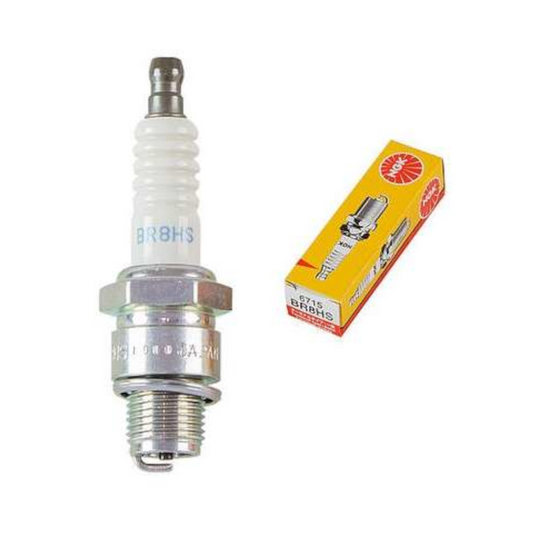 Bujía NGK rosca corta BR8HS W3AC / 6715 antiparasitaria / terminal no desmontable BR8HS-6715