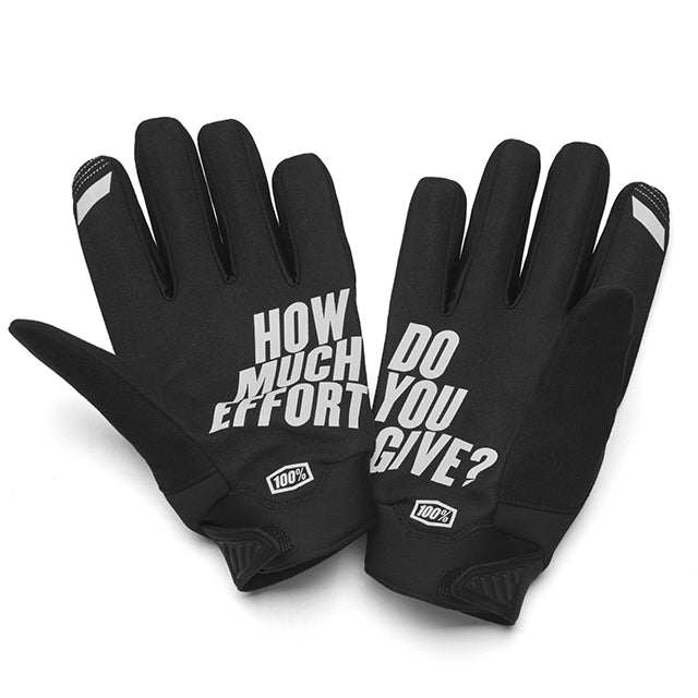 Motocross Winter Gloves 100% Brisker camo-black 2023