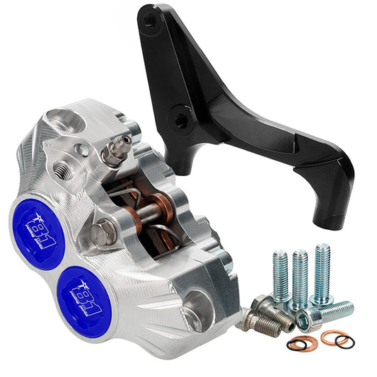 Kit freno trasero pinza New Era con soporte Malossi C One - Aerox/Nitro Ottopuntouno