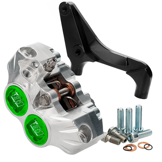 Kit freno trasero pinza New Era con soporte Malossi C One - Aerox/Nitro Ottopuntouno