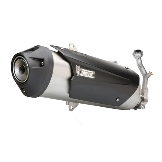 Escape MIVV Slip-On Urban Piaggio scooter 400/500cc (CE)