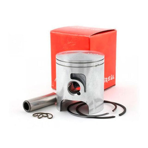Pistón (kit) AIRSAL "Alu-Racing 70cc" (d.48mm), pistón Mahle, Minarelli AM6 06133348