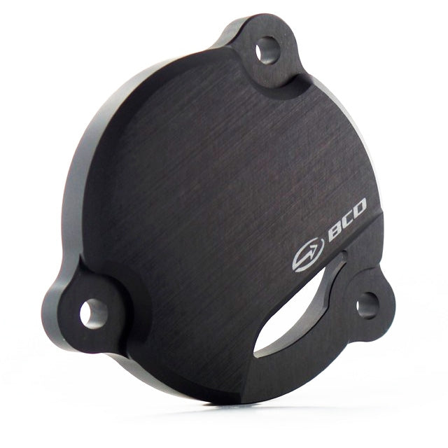 Tapa piñón Yamaha T-Max 530/560 12-20 BCD - negro mate CACHETRANS00122