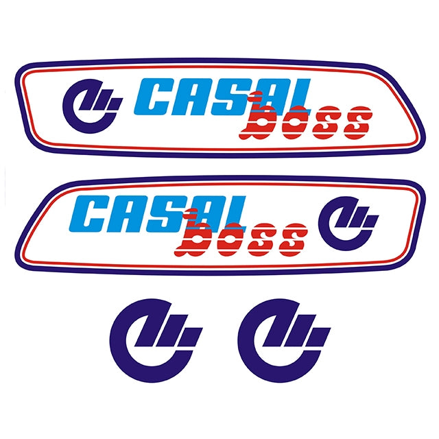 Casal Boss Sticker Kit - blue