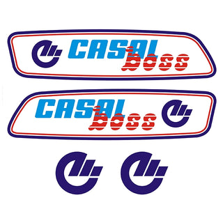 Casal Boss Sticker Kit - blue