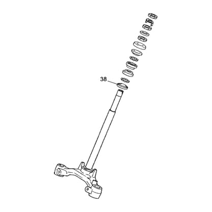 Cuvette inférieure de roulement de direction Yamaha Jog R/RR >2003