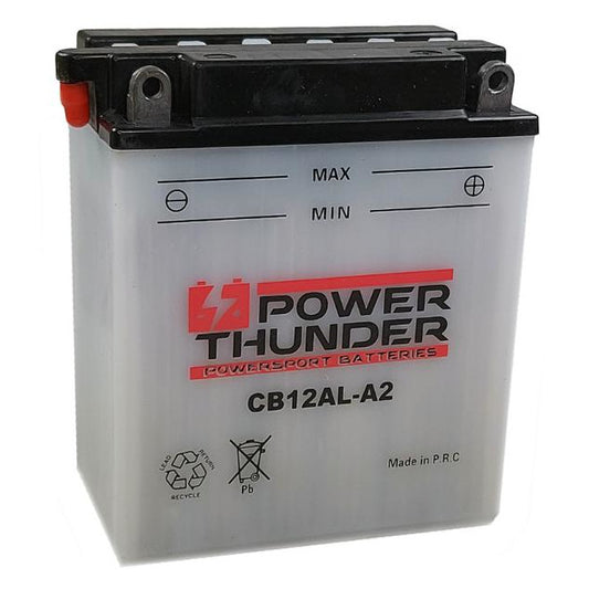 Batería CB12AL-A2 Power Thunder con ácido 0612411P