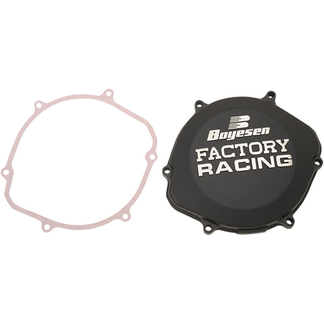 Tapa de embrague Boyesen Honda CR 250 R 02-07 - negro CC-02AB