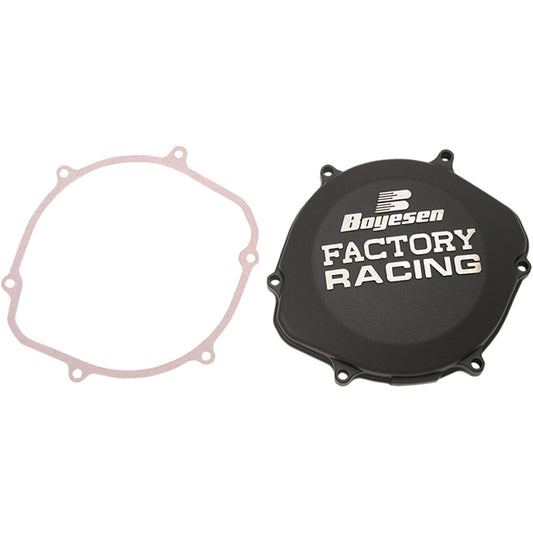 Tapa de embrague Boyesen Honda CR 250 R 02-07 - negro CC-02AB