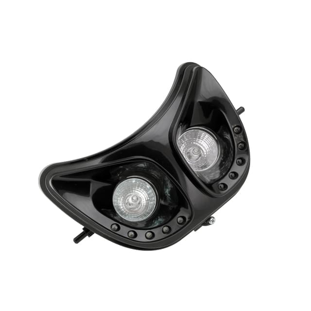 Doble óptica con LED Derbi Senda X-Race / X-Treme Tun'R - negro 480250