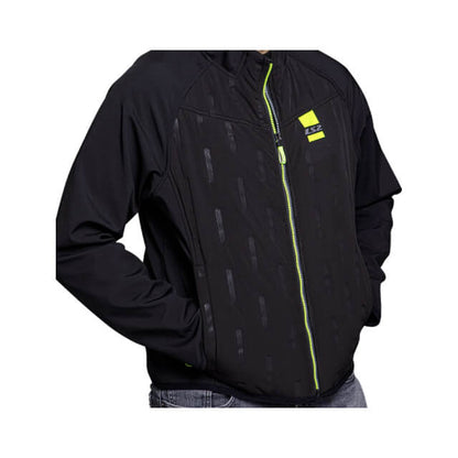 Winter Jacket Man LS2 titanium-black-yellow