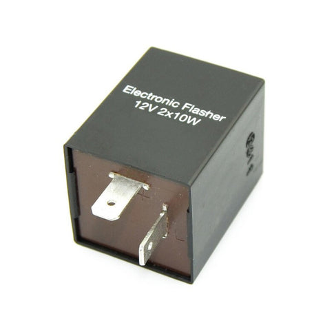 Relé intermitentes CC 12V T10W 2 terminales Vparts CL-535