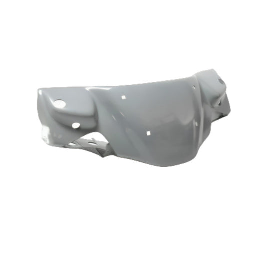 Tapa frontal manillar Piaggio NRG 50 Power DD / DT 2012 - gris CM06110700H4