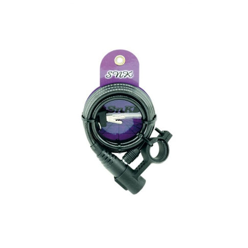 Candado cable espiral Bicicleta L=150mm VBike CM150