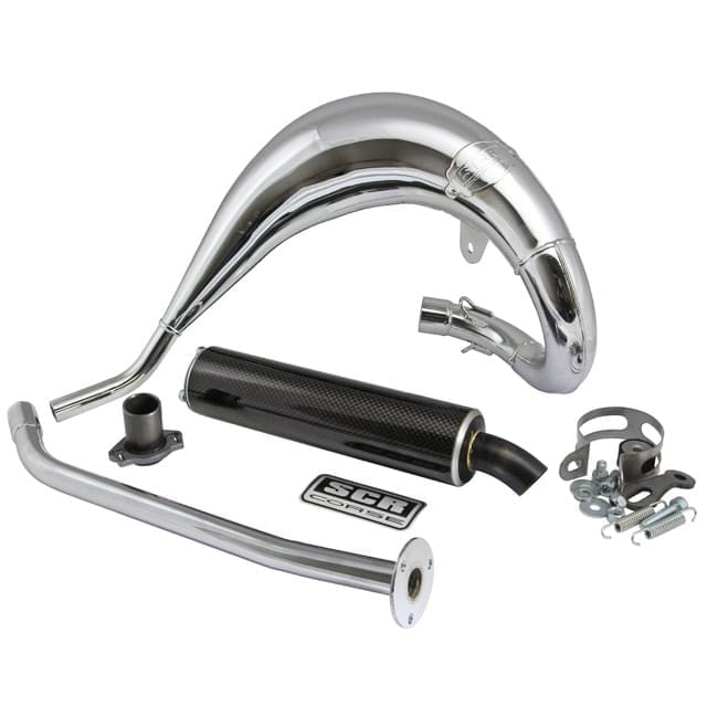 Escape SCR Cross Handmade 50-70cc Derbi DRD Pro chrome-carbon 