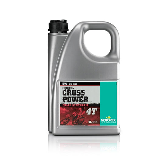 Aceite Motor CROSS POWER 4T 5W40 4L Motorex MT069I004T