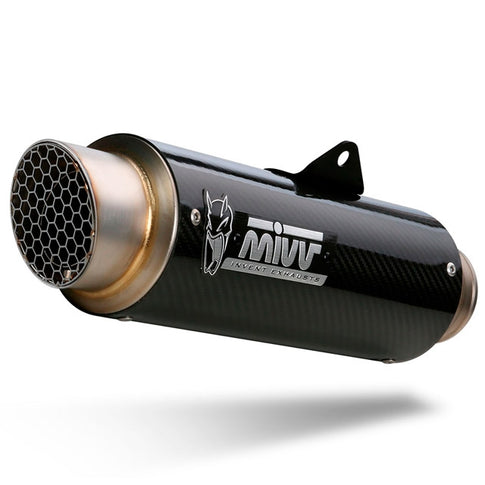 Silencieux MIVV Slip-On GP Pro Ducati Scrambler 800 >15 (CE) - carbone