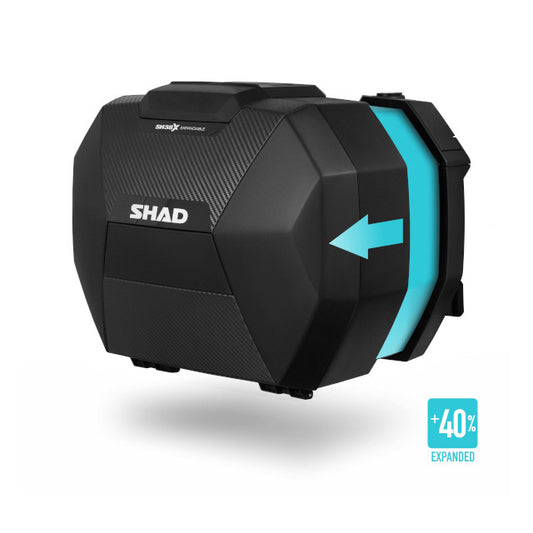 Expandable Plastic bags SH38X Shad - carbon