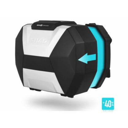 Plastic bags expandable SH38X Shad - aluminium