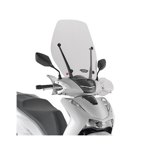 Cúpula alta Honda SH 350 21-22 Givi - transparente