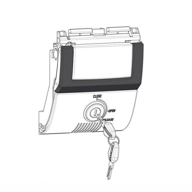 Mecanismo SH48 Shad gris-titanio premium