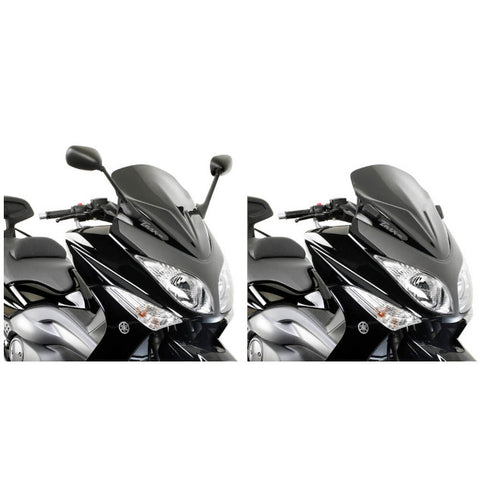 Cúpula baja sport Yamaha T-Max 500 08-11 Givi - negro brillo D442B