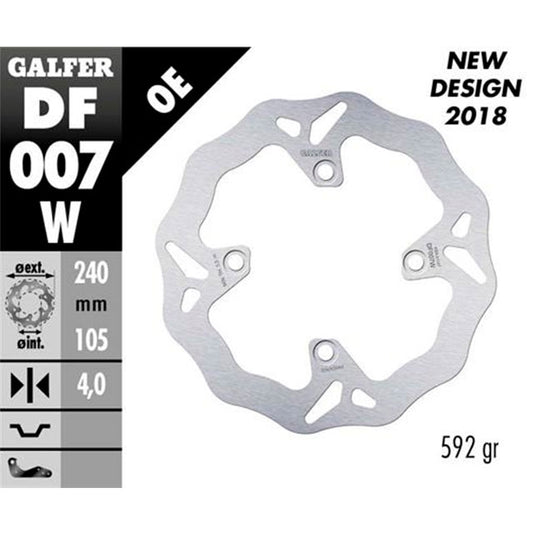 Wave Brake Disc Honda SH 125/150 >2009 Galfer
