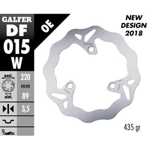Front Brake disc Wave Honda SH 50-100 / Yamaha Why Galfer