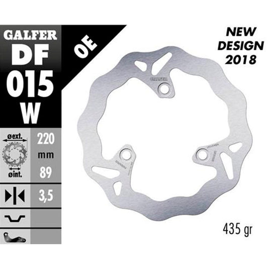 Front Brake disc Wave Honda SH 50-100 / Yamaha Why Galfer