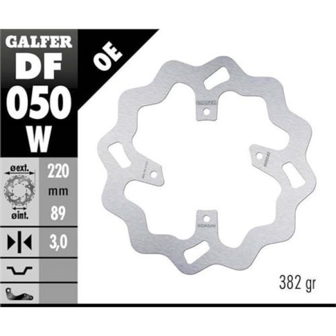 Disco de freno delantero wave Honda CR 80 97-02 / 85 03-21 / CRF 150 07-21 Galfer DF050W