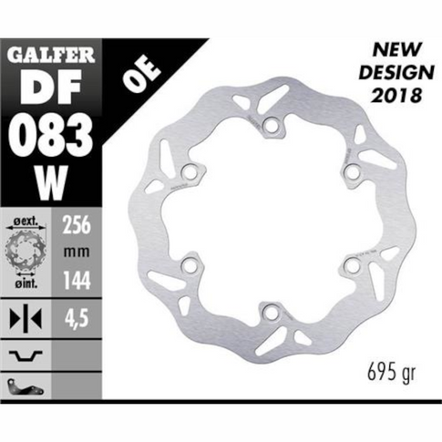 Disco de freno delantero wave Honda SH / Forza 300-350 Galfer DF083W