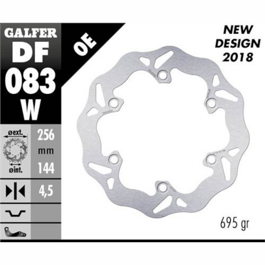 Disco de freno delantero wave Honda SH / Forza 300-350 Galfer DF083W