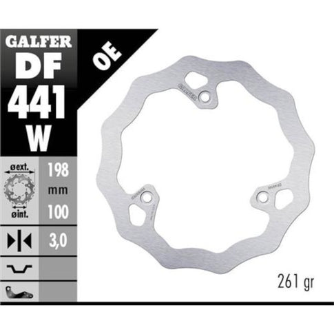 Disco de freno delantero Wave Yamaha YZ 65 18-21 Galfer DF441W