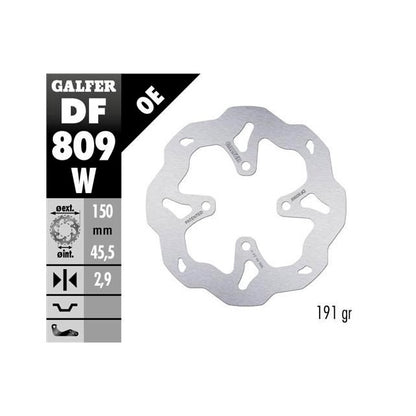 Disco de freno trasero Gas Gas TXT 250-280-300 / Ossa TR 125-250-300 Galfer