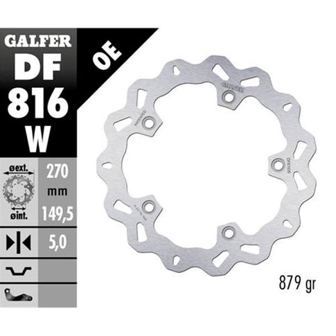 Disco de freno Wave BMW C 600 SPORT / C 650 GT Galfer DF816W