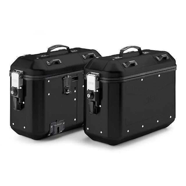 Maletas laterales DLMK36 Trekker Dolomiti 36 Litros Givi - negro