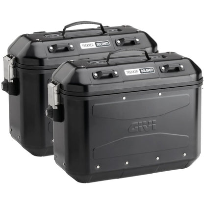 Maletas laterales DLMK36 Trekker Dolomiti 36 Litros Givi - negro DLMK36BPACK2