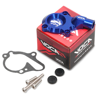 VOCA CNC Minarelli AM6 water pump cover kit - blue