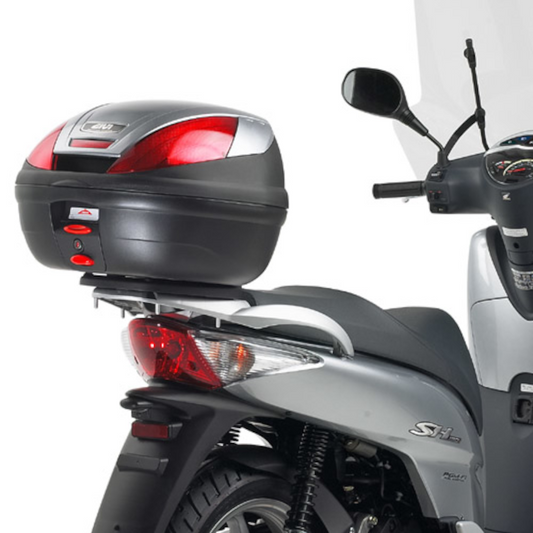 Adaptador baúl con parrilla Monolock Honda SH 125/150 05-08 Givi