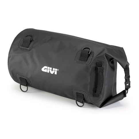Givi 30L Waterproof Cylindrical Additional Cargo Bag - Black