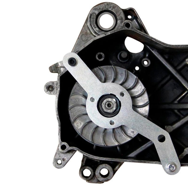 Tool for locking and disassembling Minarelli horizontal / vertical variator Easyboost