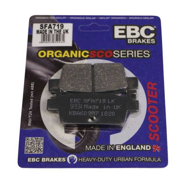 Rear brake pads Kymco AK 550 17-20 EBC - organic