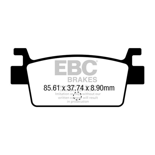 Pastillas de freno traseras Kymco AK 550 17-20 EBC - orgánicas SFA719