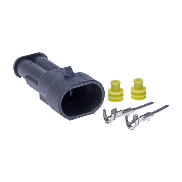 Conector hembra impermeable bobina / CDI / Rotor Italkit EE.CHB