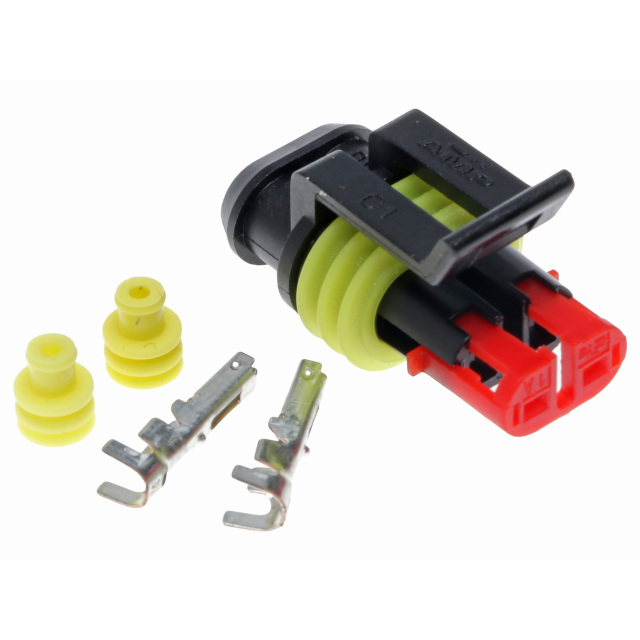 Conector macho impermeable bobina / CDI / Rotor Italkit EE.CME