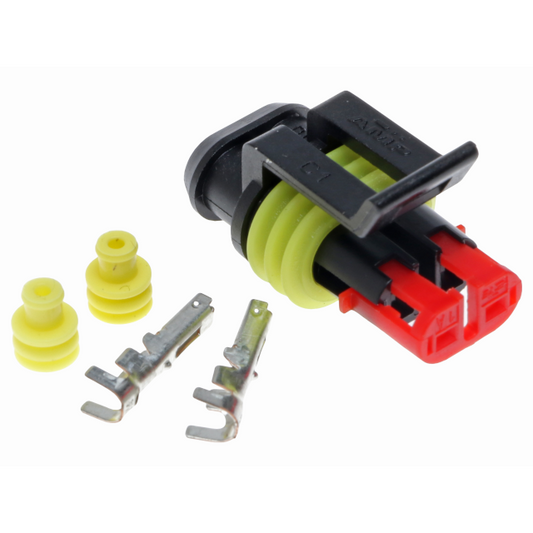 Conector macho impermeable bobina / CDI / Rotor Italkit EE.CME