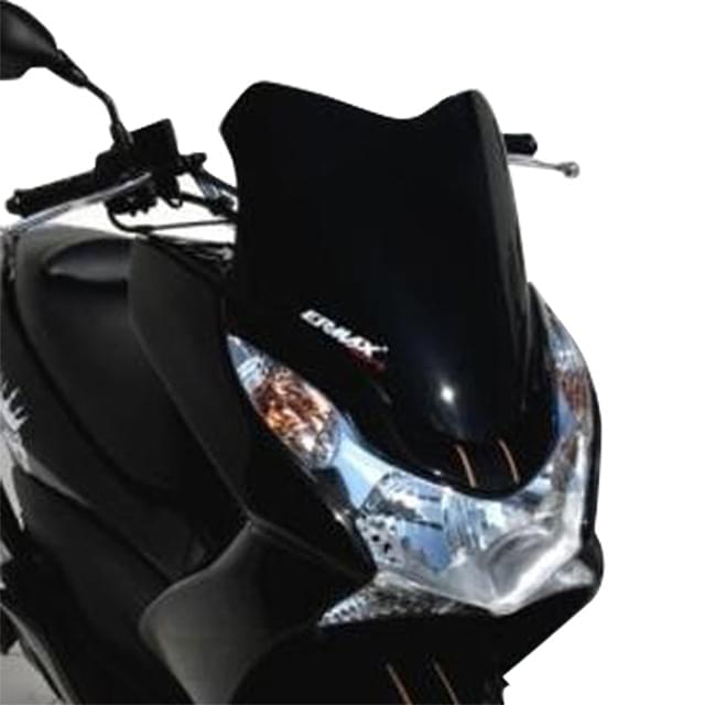 Cúpula sport Honda PCX 125 2010 ErMax - negro oscuro 030156118